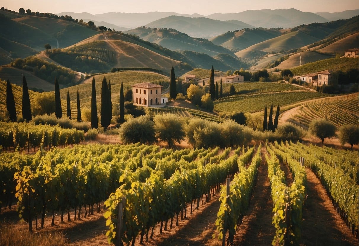 A renowned vineyard in Tuscany, Italy, situated in one of the prominent wine regions of Italy.