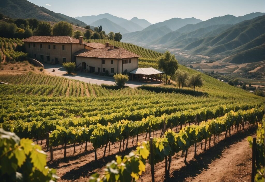 A charming house nestled in the picturesque Valtellina Wine Region.