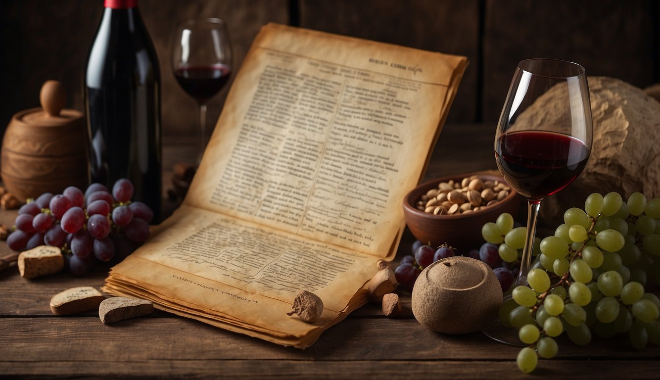 Ancient documents and artifacts reveal wine-making technology