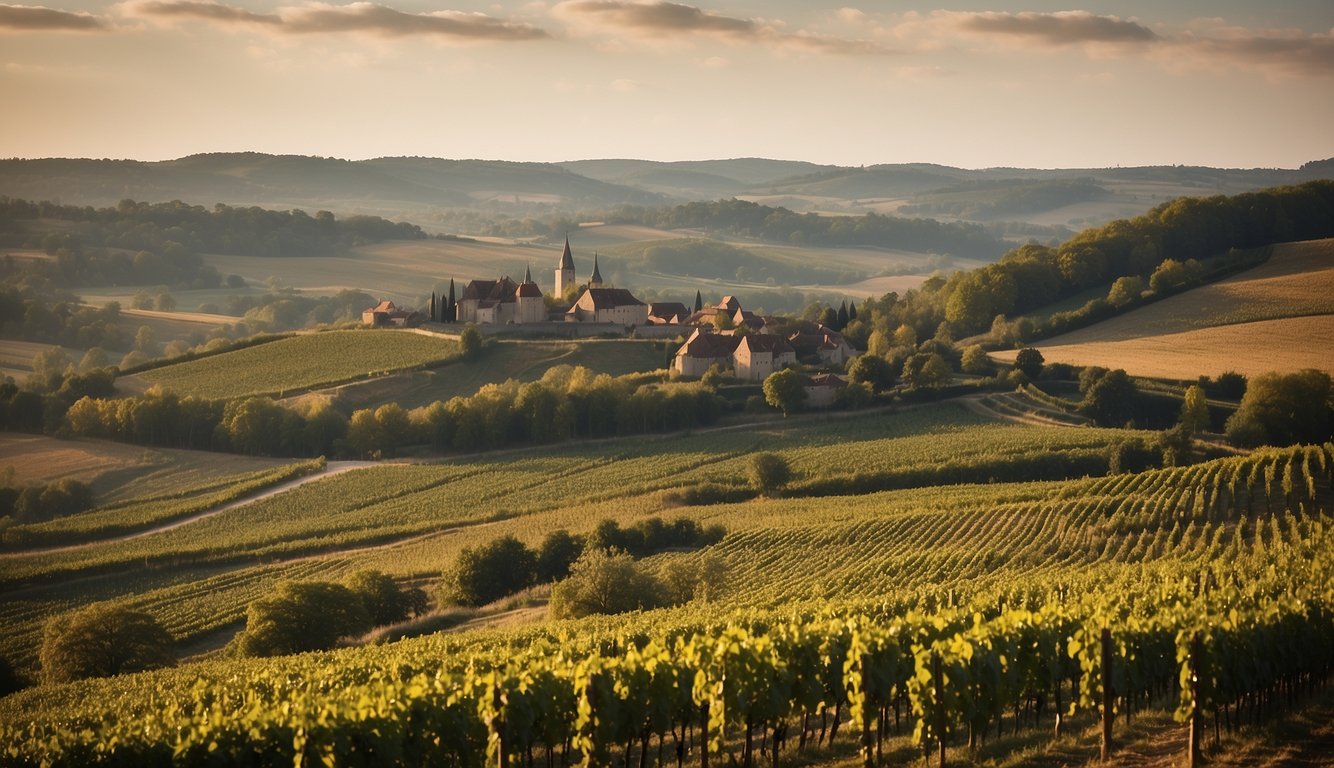 The rolling hills of Burgundy, lined with vineyards and ancient monasteries, overlook the debate over terroir as the legacy of monks and dukes is celebrated in the region's wine heritage