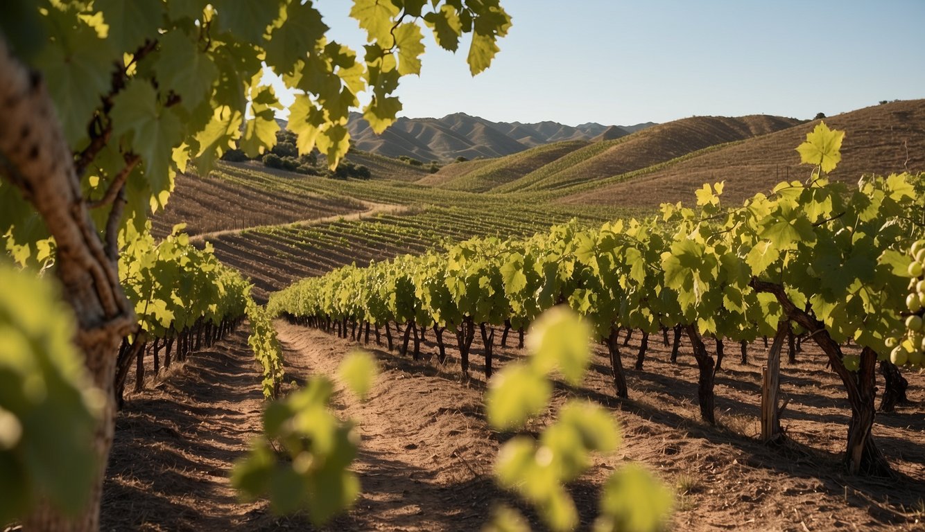 Lush vineyards sprawl under the Texas sun, rows of grapevines leading to the rustic Lost Draw Cellars, a top destination for wine enthusiasts