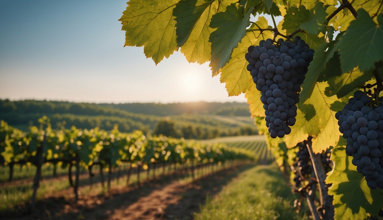 Lush vineyards in Ohio showcase a variety of grape species. Top 10 vineyards boast diverse grape varieties