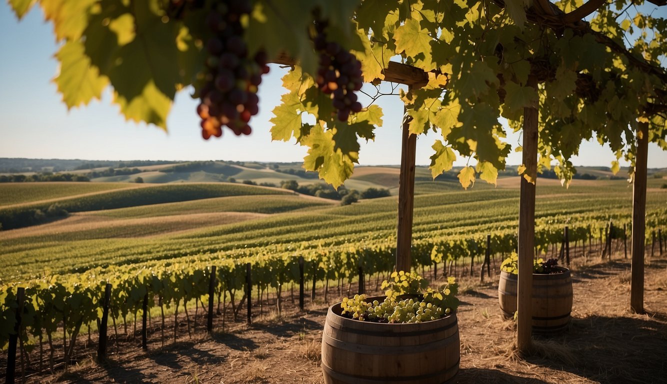 Rolling hills, lush grapevines, and rustic tasting rooms dot the Iowa countryside, showcasing the 10 best vineyards in the state